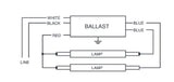 Electronic Ballast 2 F32T8 Lamps 120-277V (Bulk)