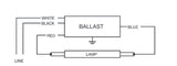 Electronic Ballast 2 F32T8 Lamps 120-277V (Bulk)